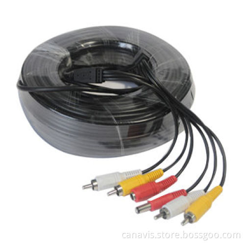 Video Cable with -10 to 50-degree Celsius Operating Temperatures